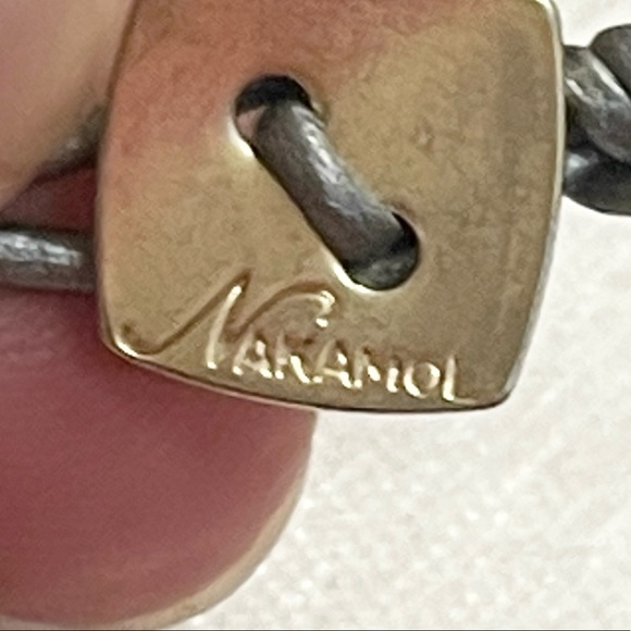 Beautiful Nakamol handcrafted leather wrap bracelet/necklace! - Picture 6 of 8